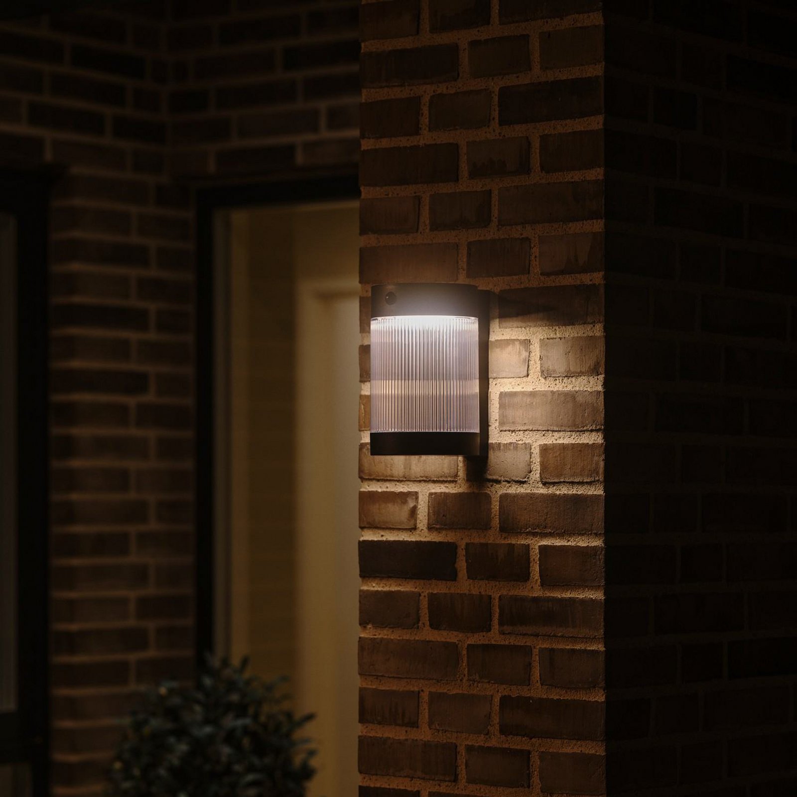 Coupar Solar Draußen Wandleuchte IP44 Schwarz - Nordlux