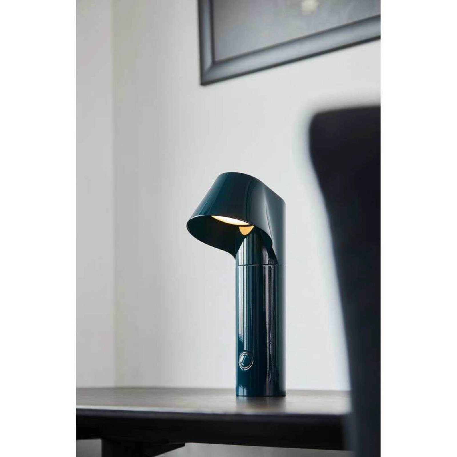 Willow Prenosné Stolová Lampa Midnight Green - Loom Design
