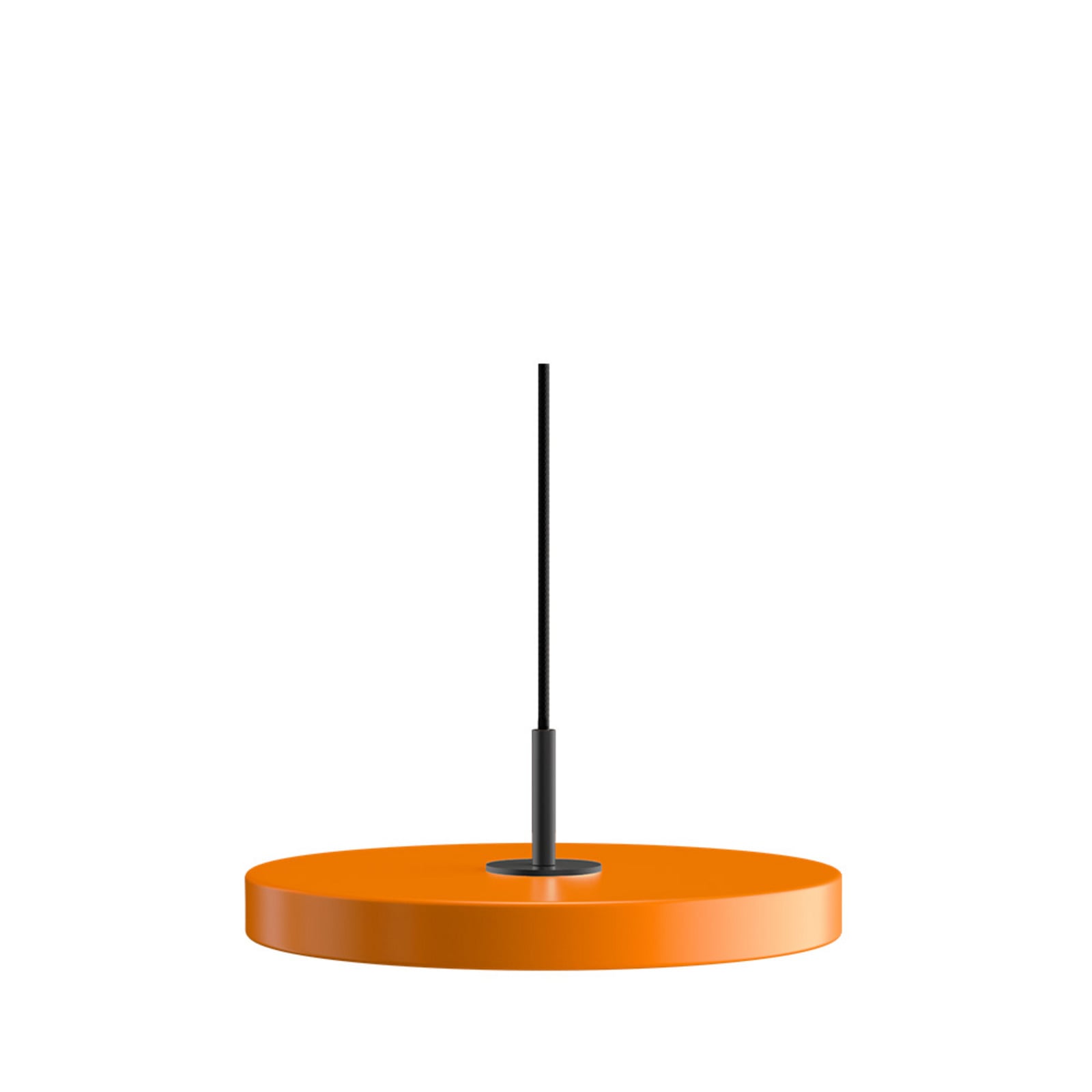 Asteria Plus pendellampe, Ø 30 cm, orange/sort UMAGE - Stue - Metal billede