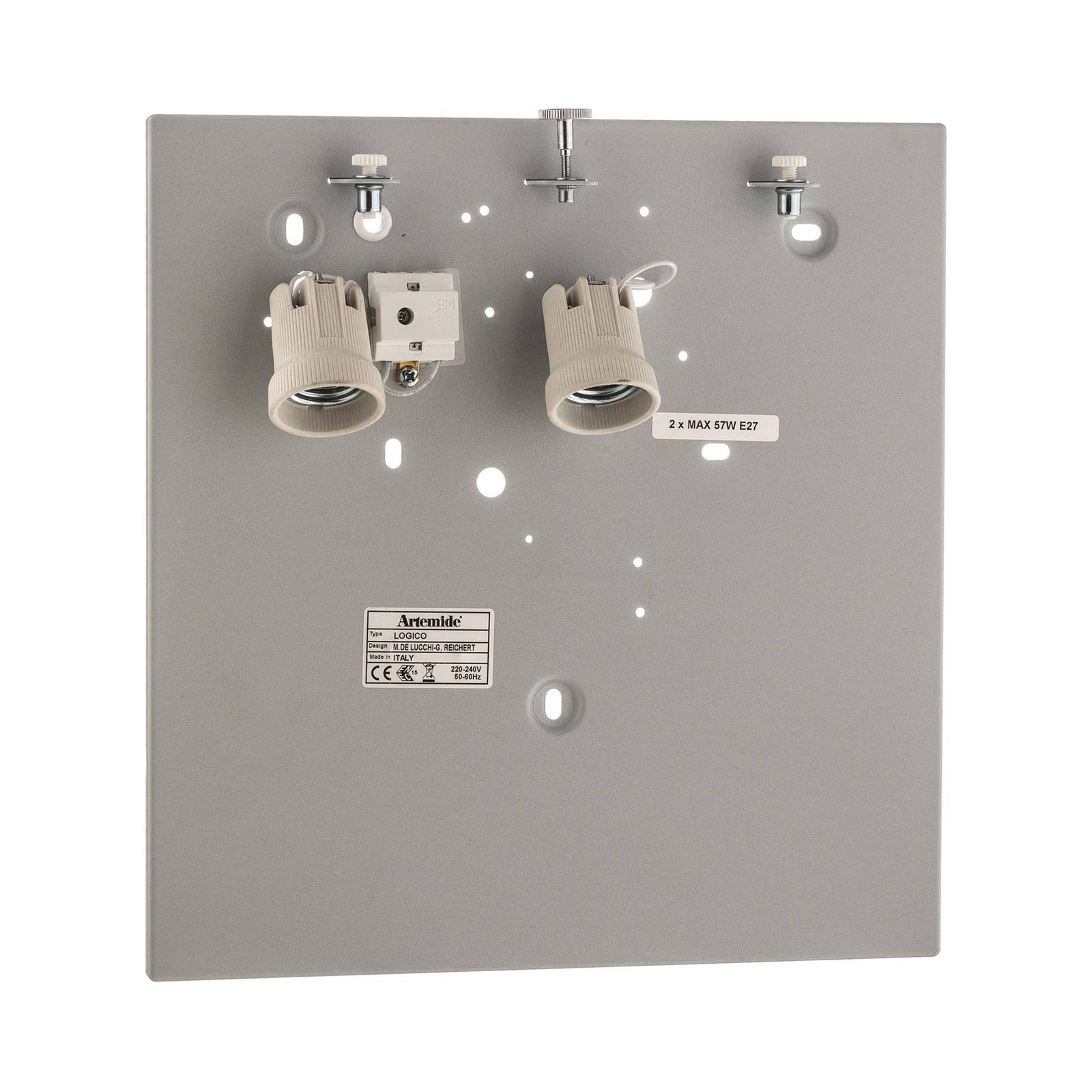 Artemide Logico Micro lampa ścienna 33 cm biała