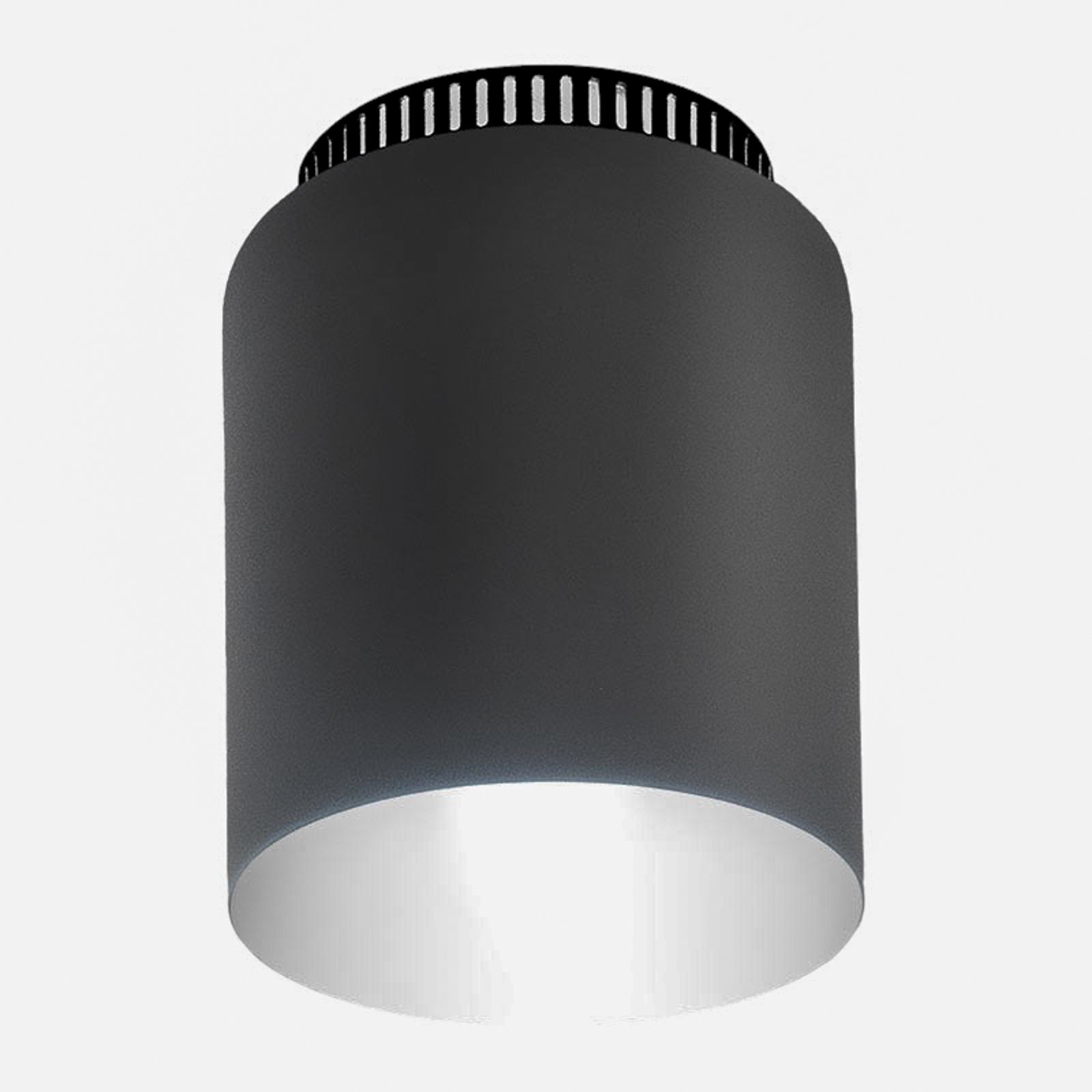 Plafón de diseño Aspen C17A LED gris