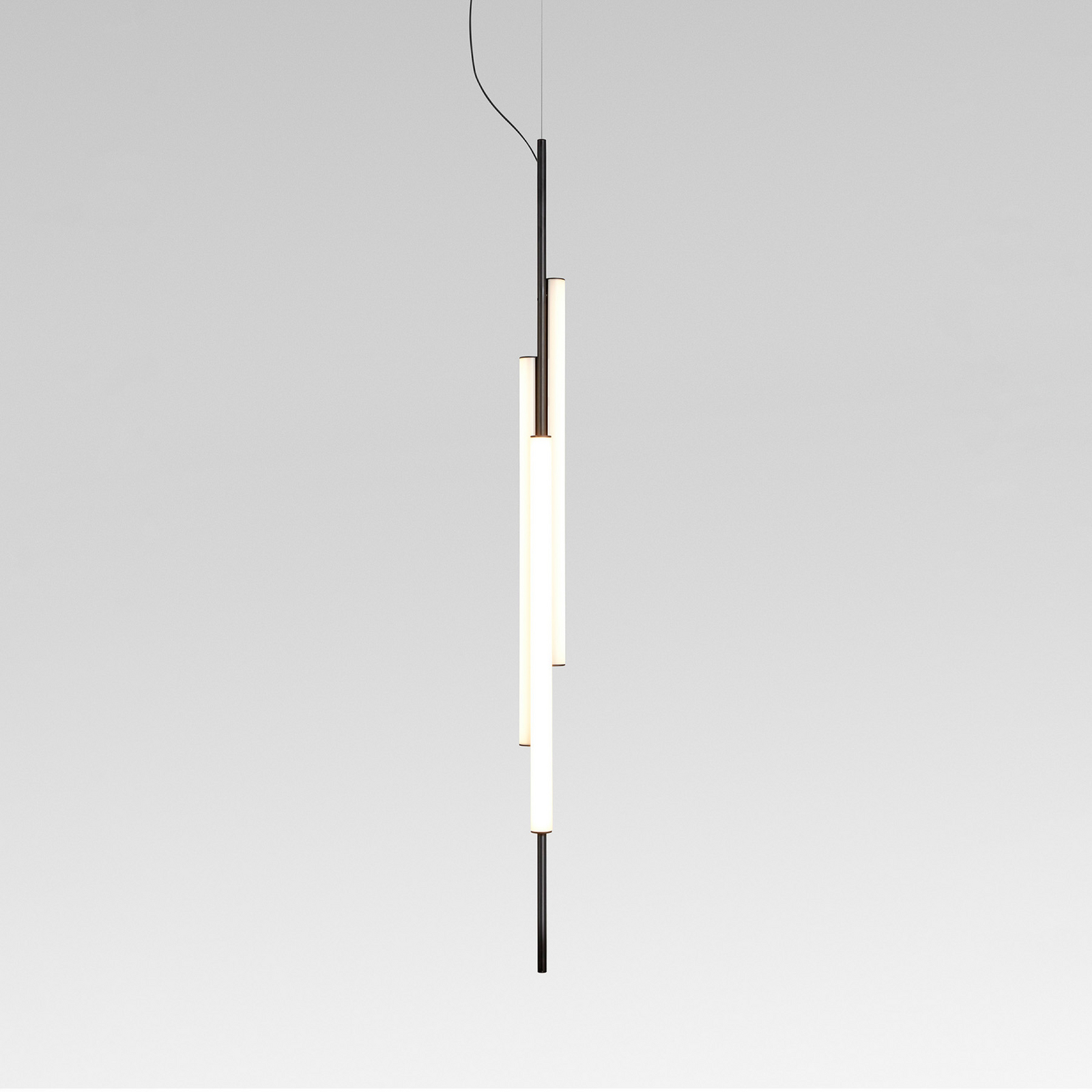 Candeeiro suspenso LED MARSET Ambrosia 130 com ficha 2700K preto