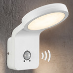 LED-Außenwandleuchte Marina mit IR-Sensor