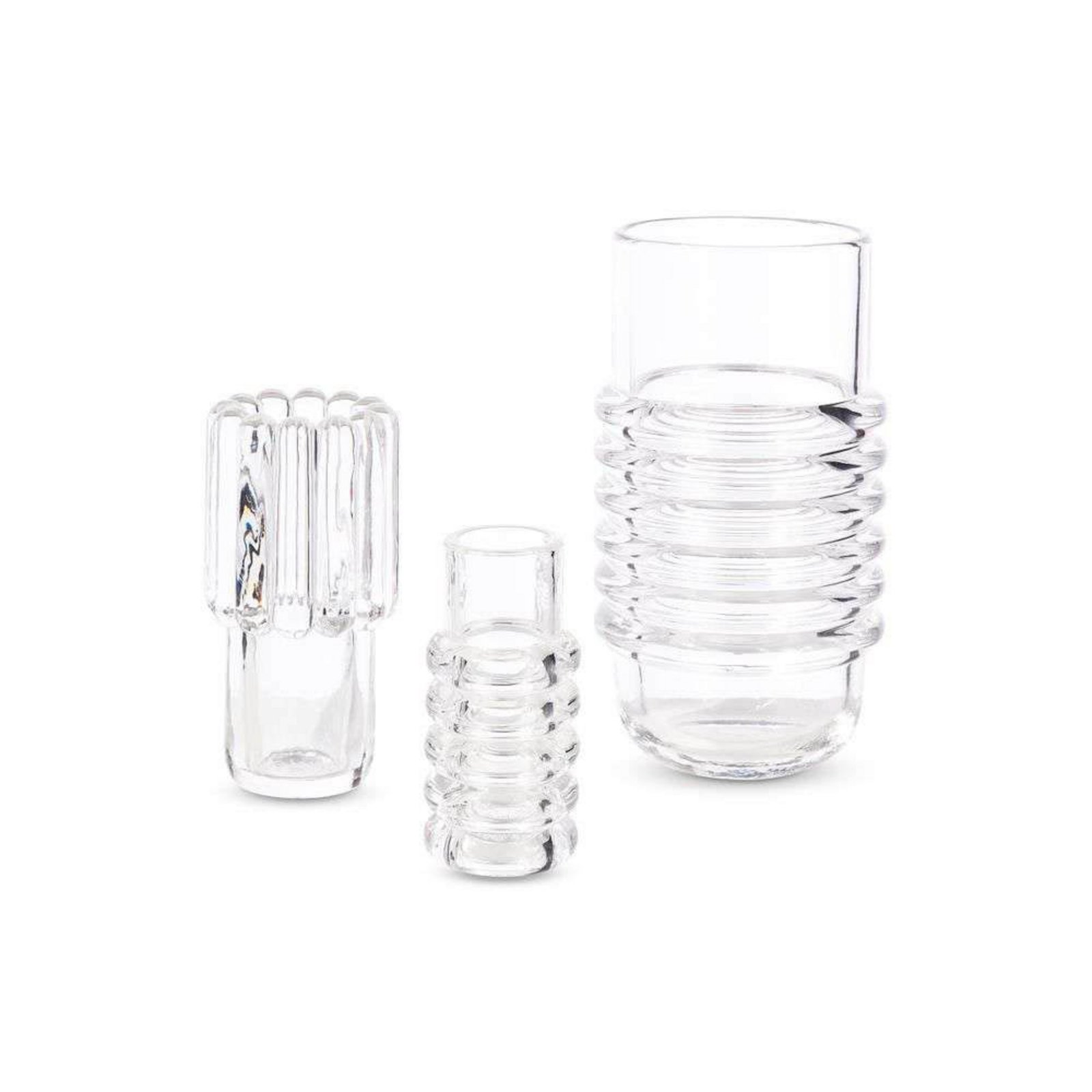 Press Vase Stem Clear - Tom Dixon