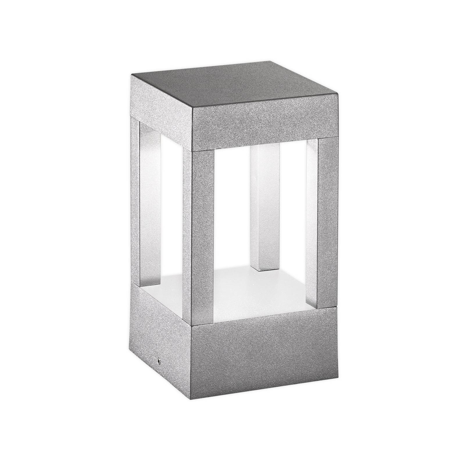 Egger Licht LED Pillar Light - Outdoor Pillar Light - Modern - Silver