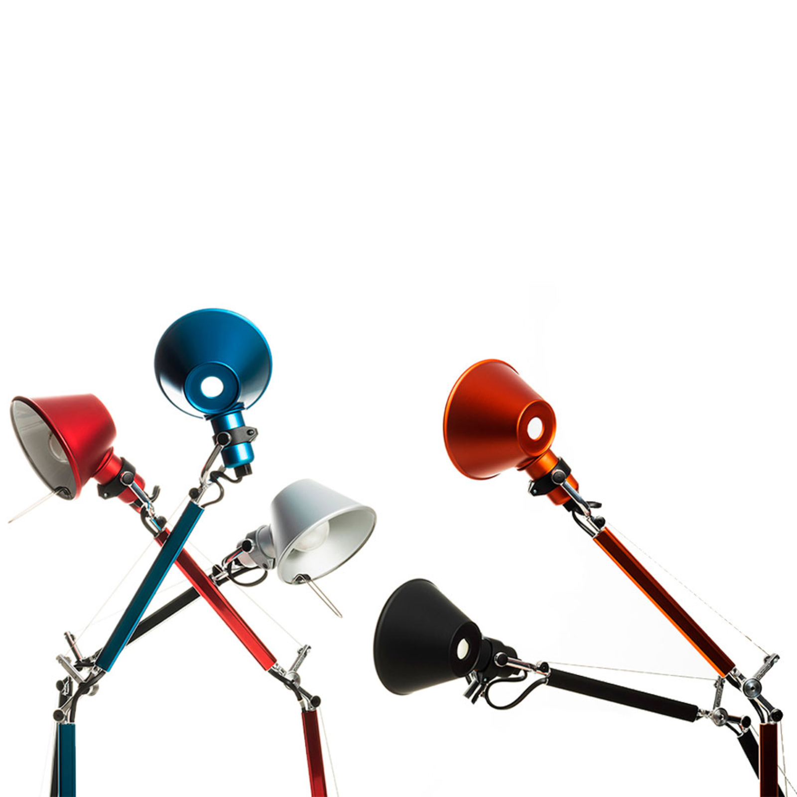 Tolomeo Micro Parete Wandleuchte Schwarz - Artemide