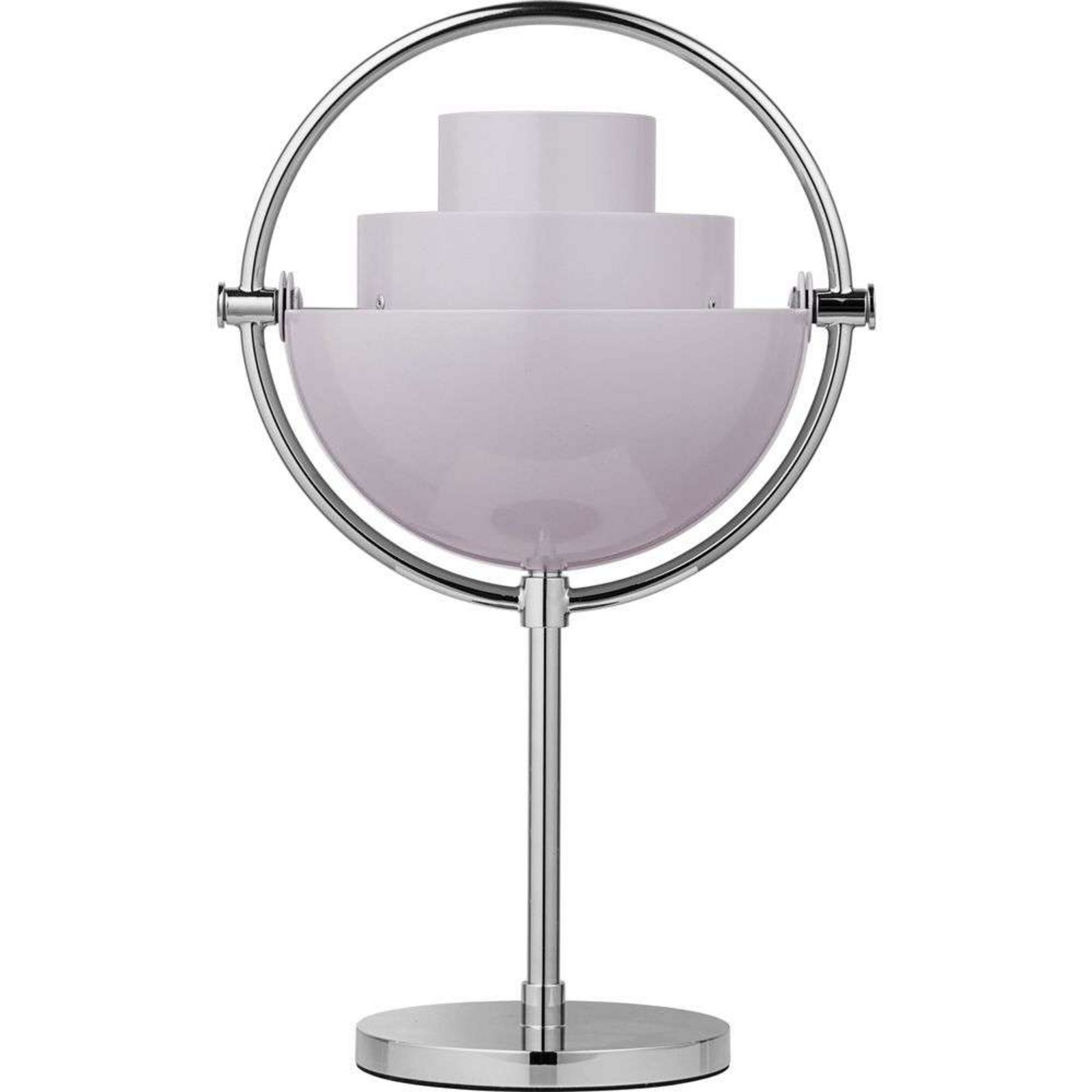 Multi-Lite Portable Bordslampa Krom/Pale Lilac - GUBI