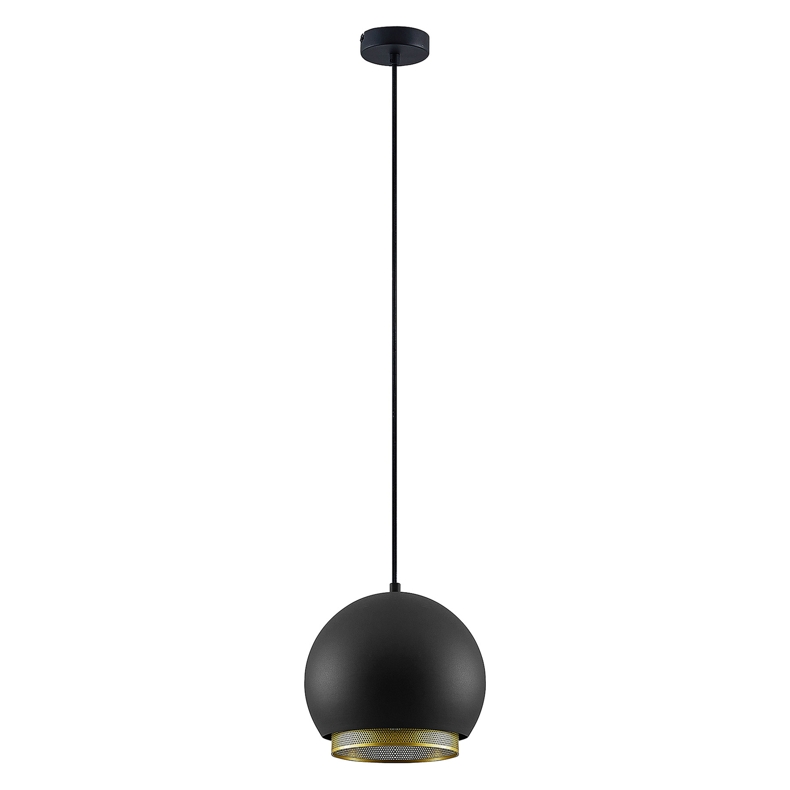Lucande Sivanel hanging light, one-bulb, 25 cm