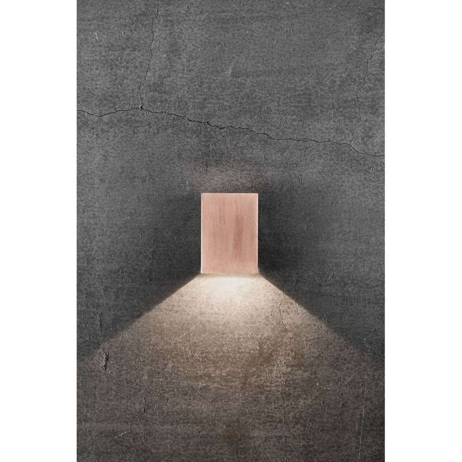 Fold 10 LED-v&auml;gglampa  Koppar Nordlux - Aluminium