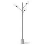 Modo Luce Baobab floor lamp three-bulb lead grey