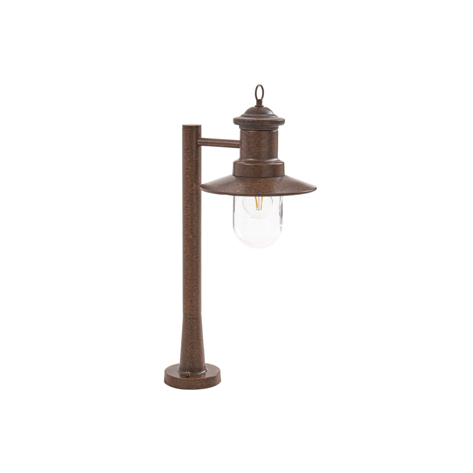 Lindby veilampe Eloretta, rust, 60 cm, stål, IP44, E27