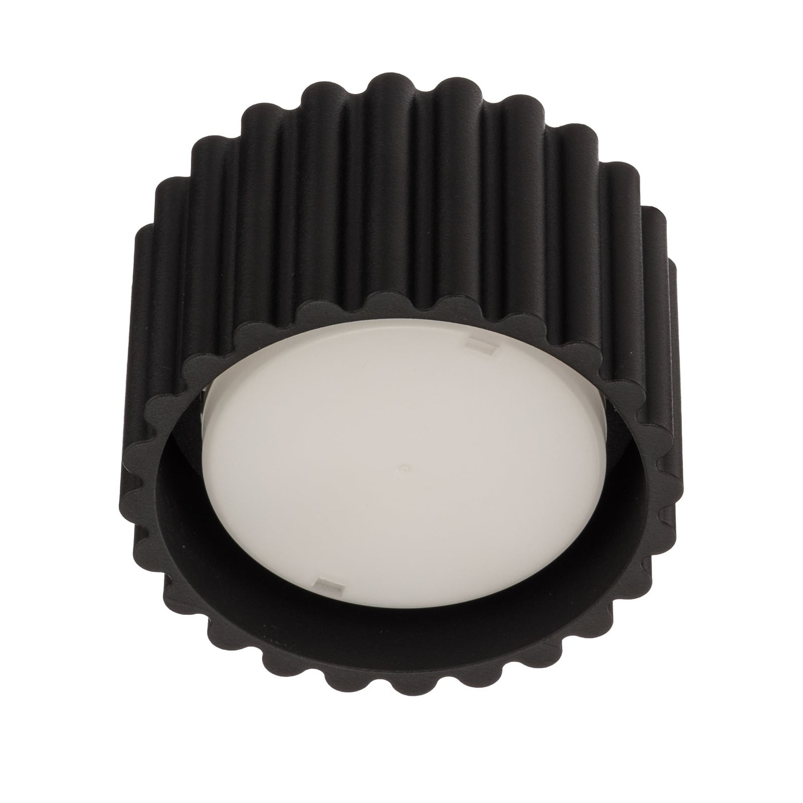 Taklampe Aura 1, svart, 1 lyskilde, Ø 10 cm, GX53 Taklampe Aura 1, svart, 1 lyskilde, Ø 10 cm, GX53