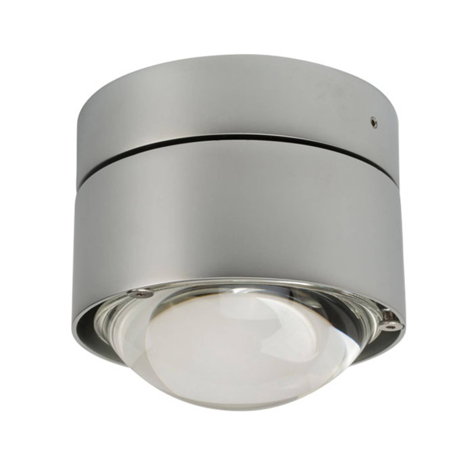 Lampa sufitowa LED Puk Plus , chrom matowy