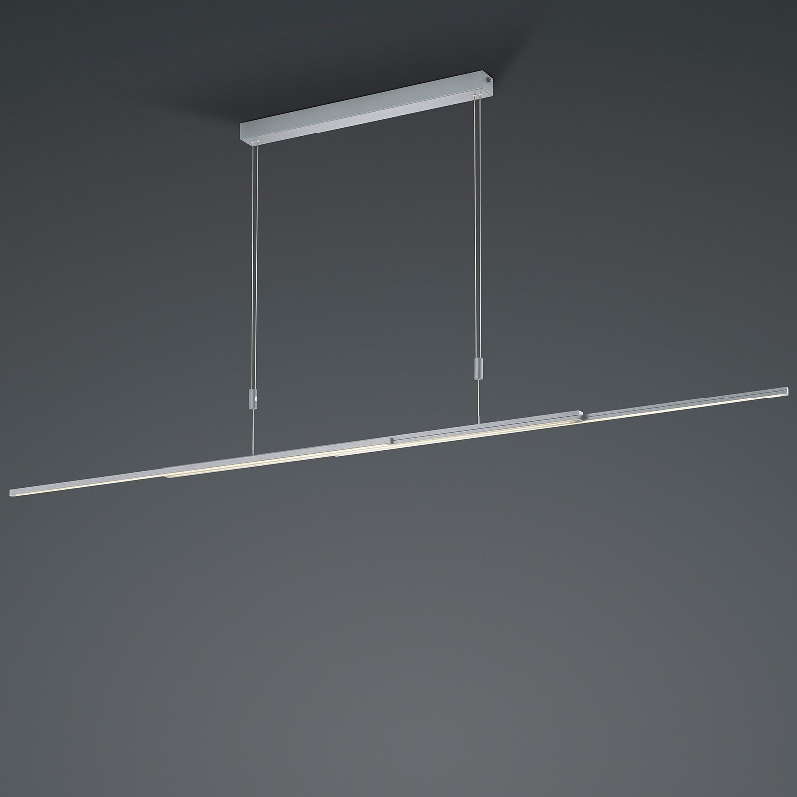 Lampada LED a sospensione a sospensione ZigBee up/down nichel sospensione 3 m