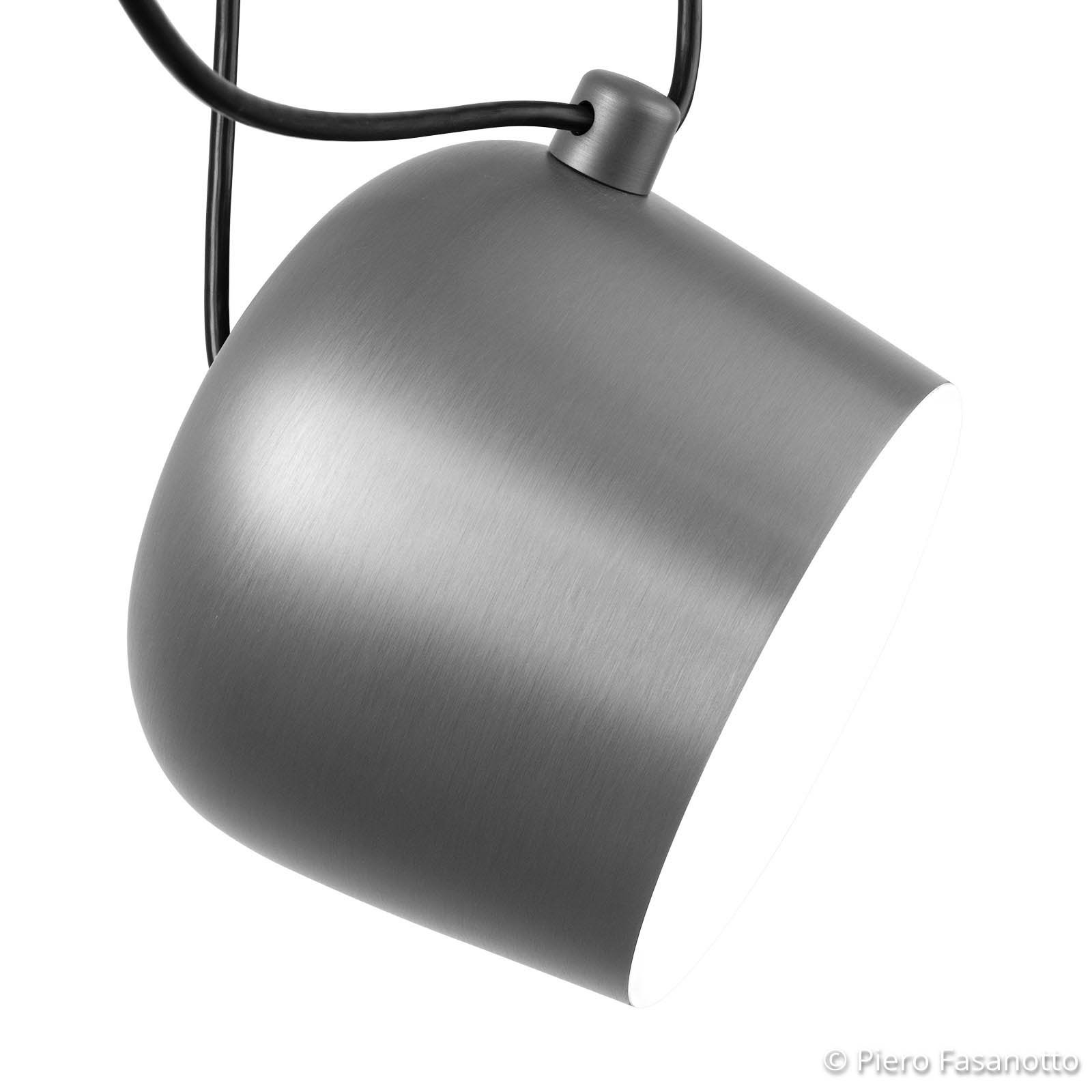 FLOS Aim suspension LED light silver anodisé