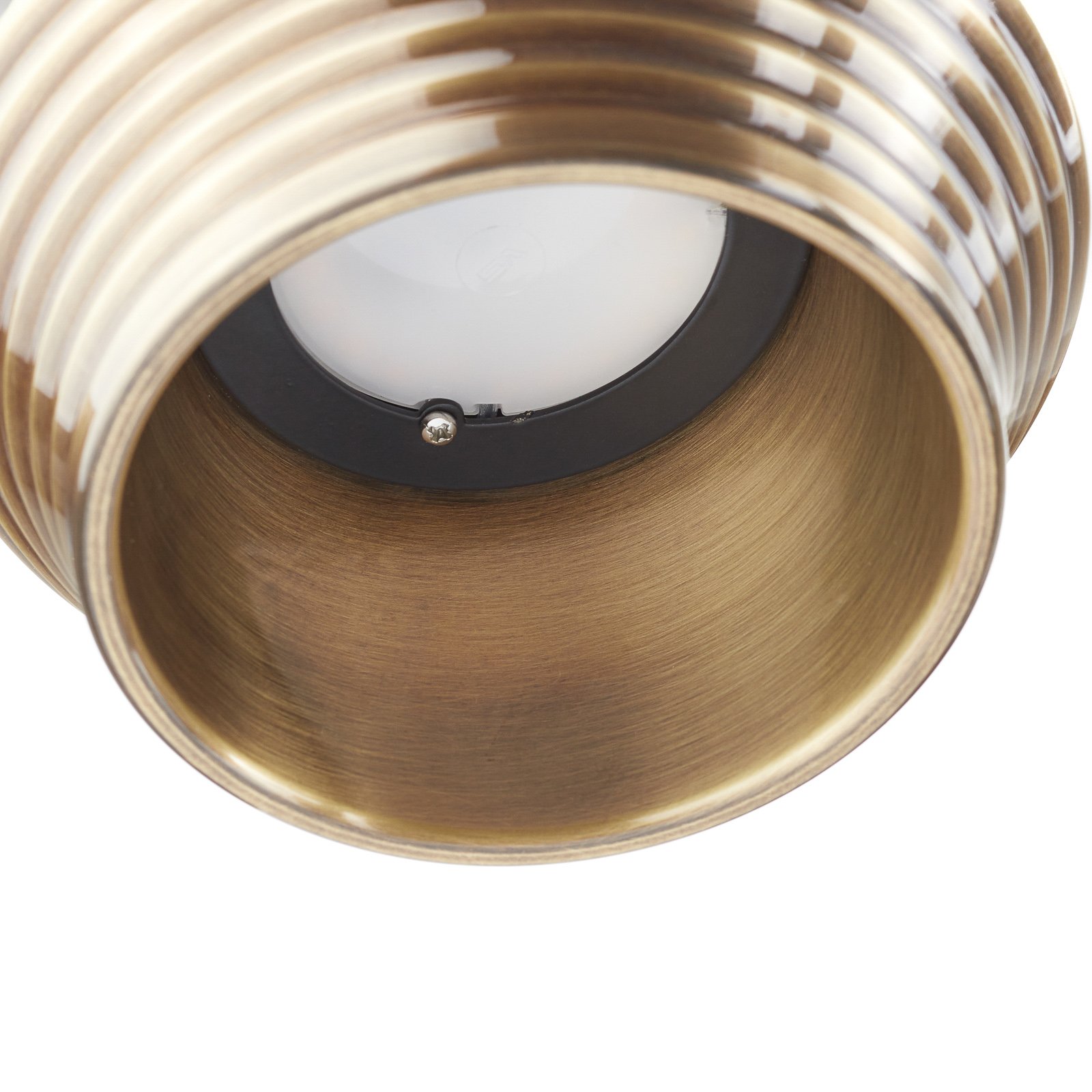 Bover Tibeta 01 - LED hanging light, antique brass