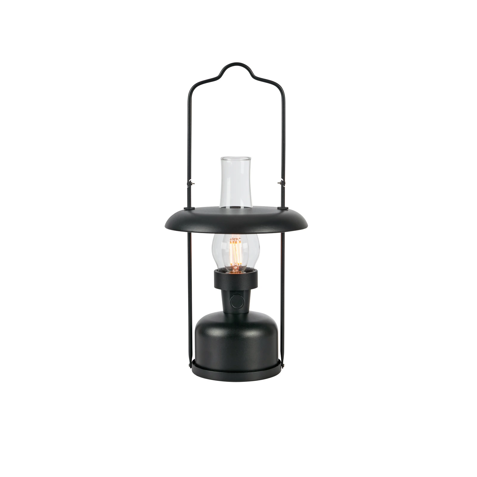Markslöjd Lampe de table LED rechargeable Fanos, noir, à intensité variable,