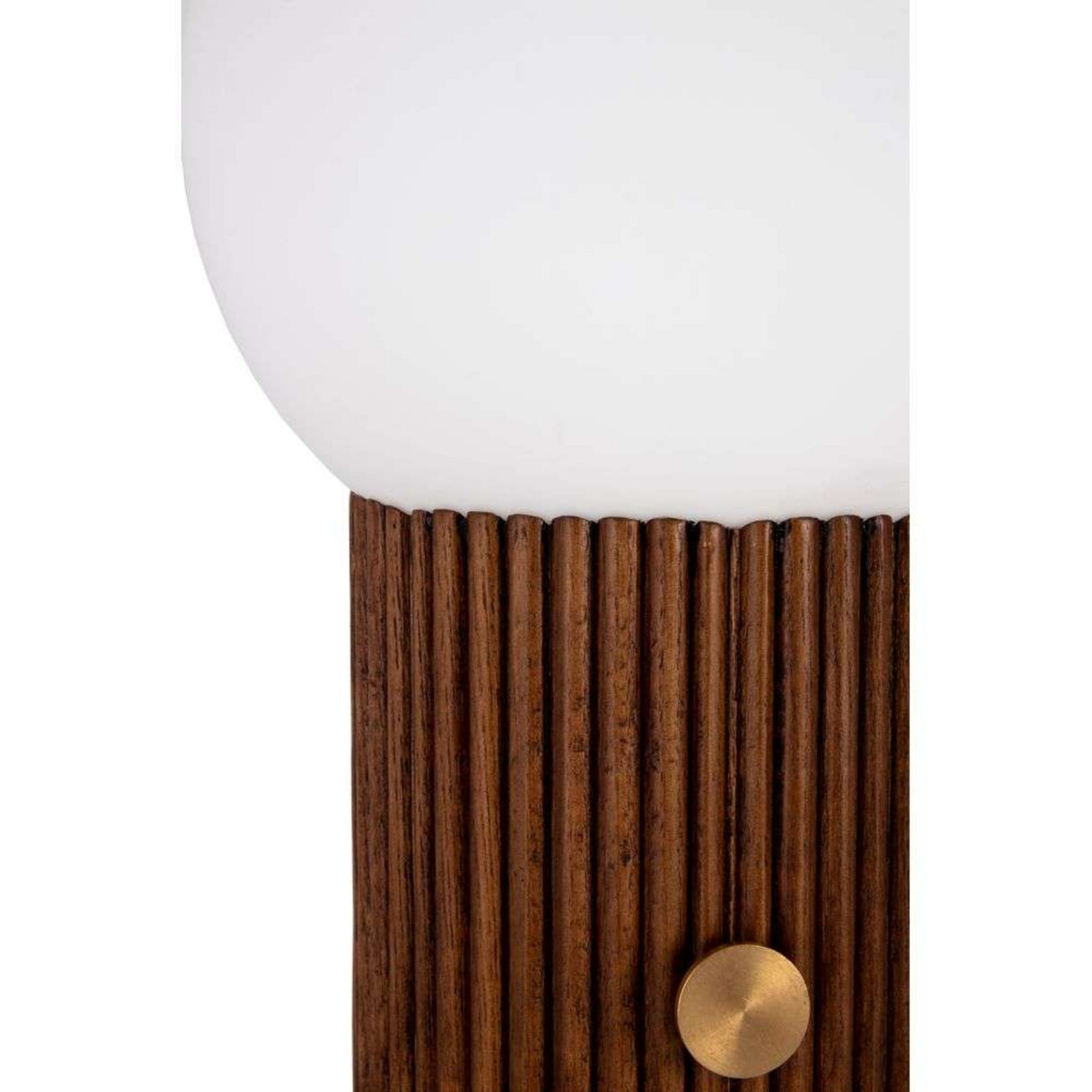 Hubble 22 Bordslampa Walnut Globen Lighting - Plast