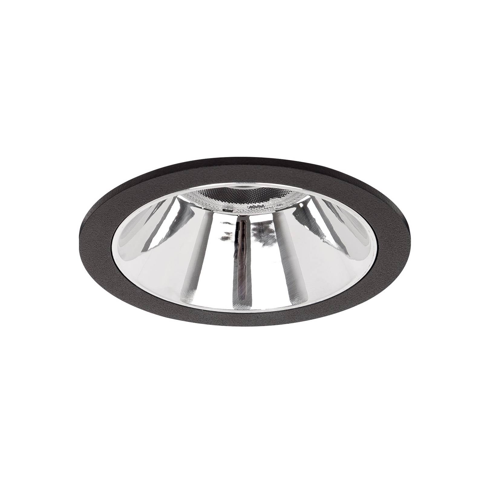 BRUMBERG Apollo Mini, glatt, rund, DALI, 4.000 K, schwarz