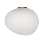 Foscarini Candeeiro de parede Gregg grande semi 1, grafite