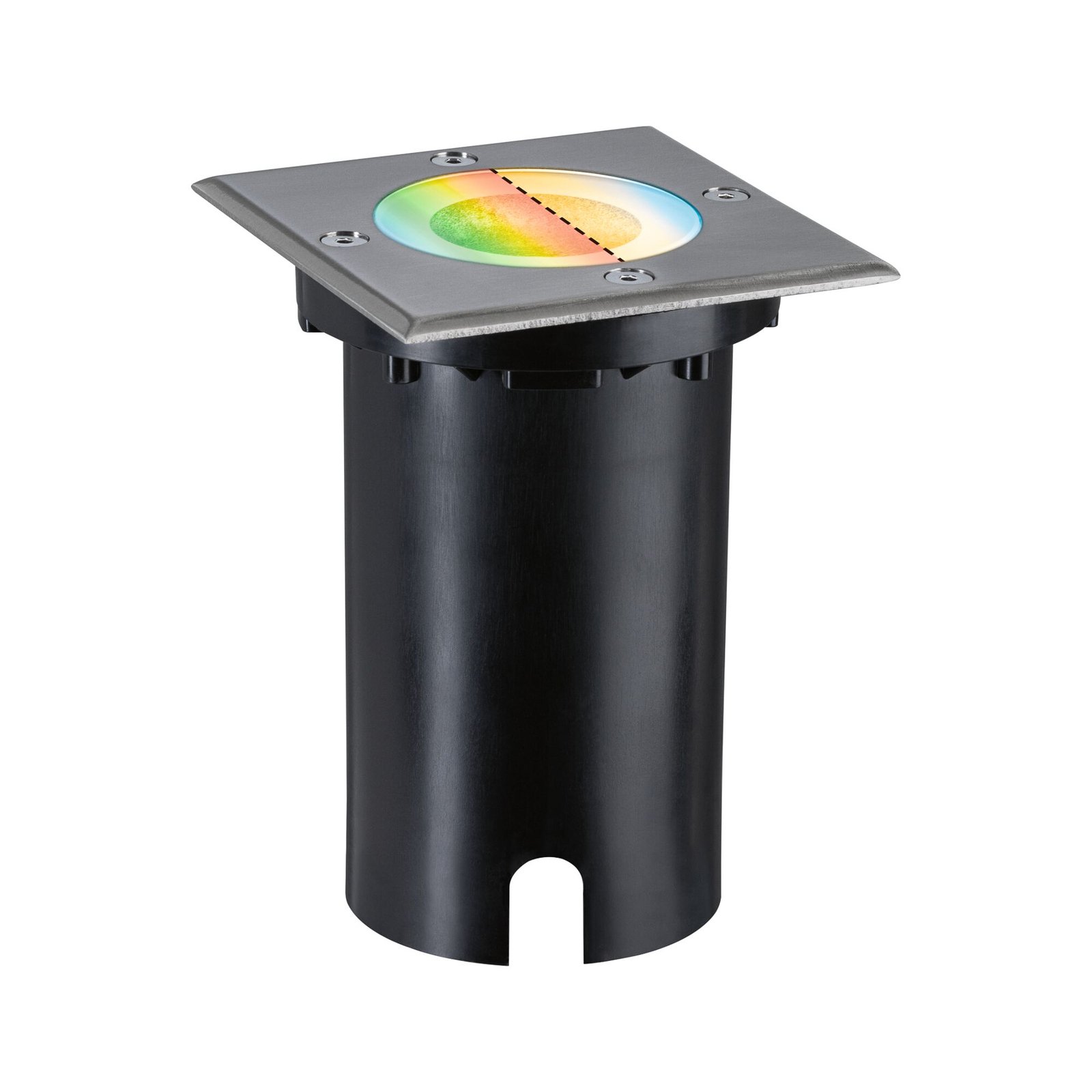 Paulmann LED padlósüllyesztett lámpa Padló, szögletes, RGBW, zigbee 