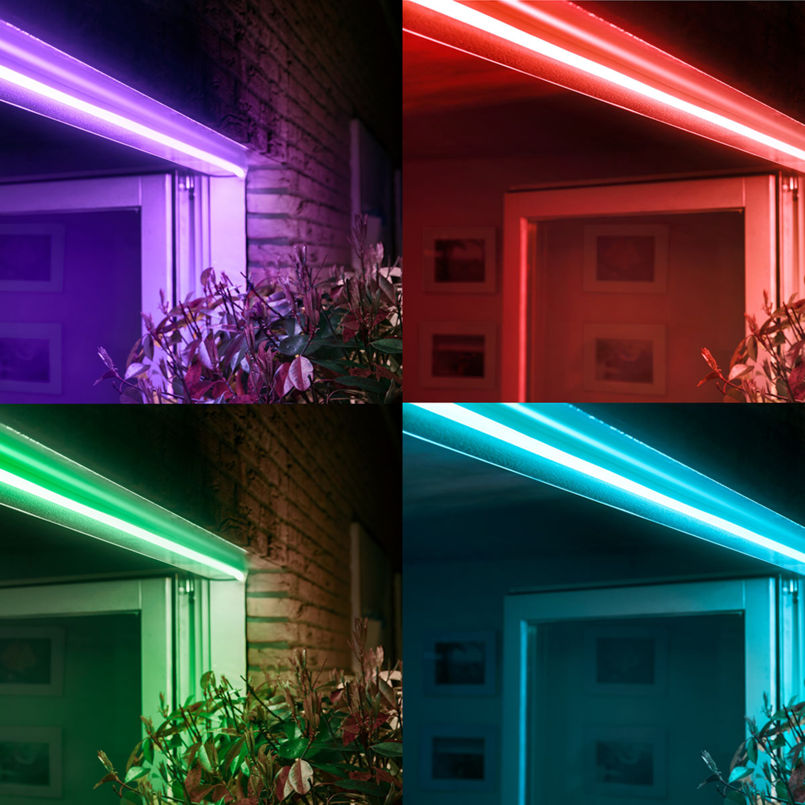 Philips Hue Lightstrip āra apgaismojums 2 m baltā krāsā & Colour