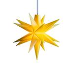 Sterntaler LED hvězda, 18cípá Ø 8 cm žlutá