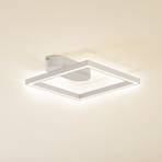 Lindby LED plafondlamp Yulla, wit