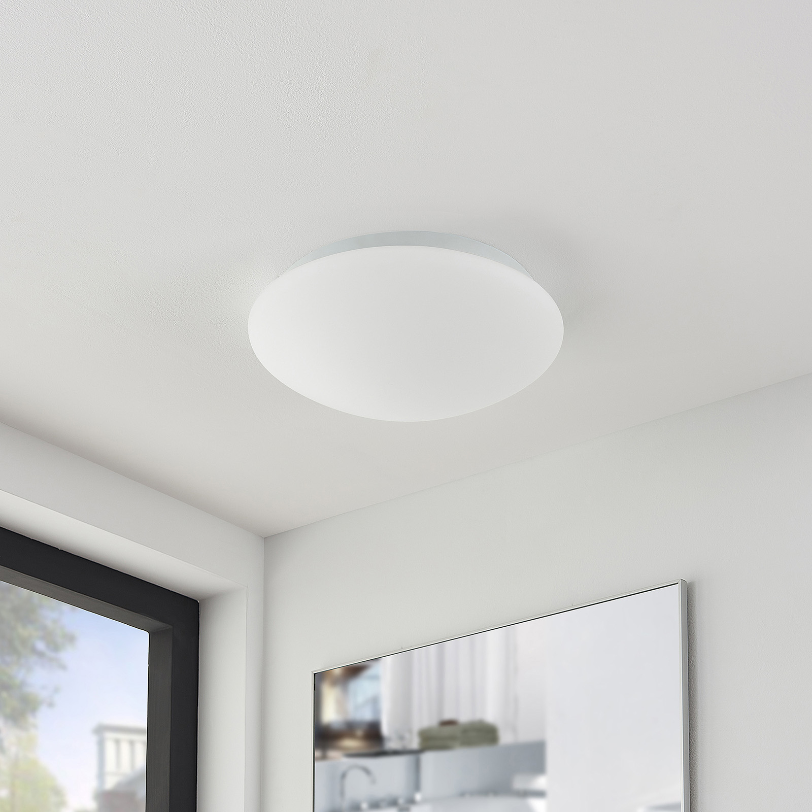 Arcchio Marlie LED-Deckenlampe, Glas, rund