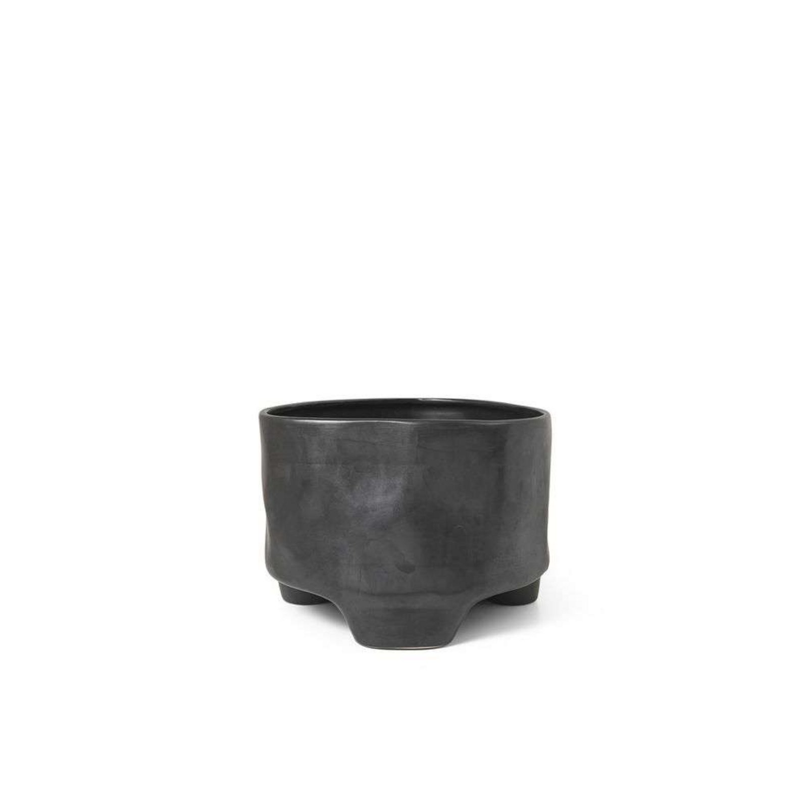 Esca Pot Large Black - Ferm Living