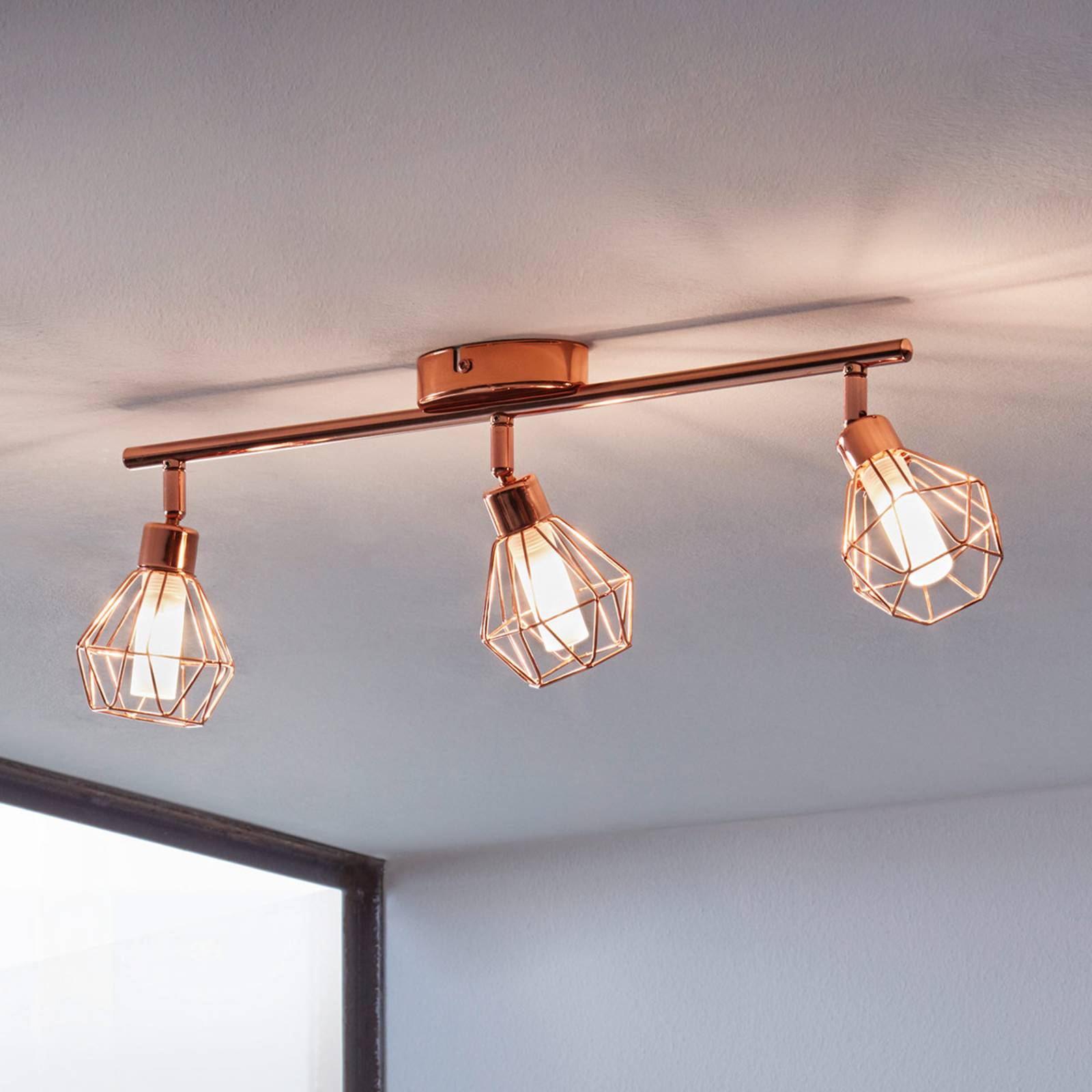 Photos - Chandelier / Lamp EGLO Zapata LED ceiling light, 3-bulb 
