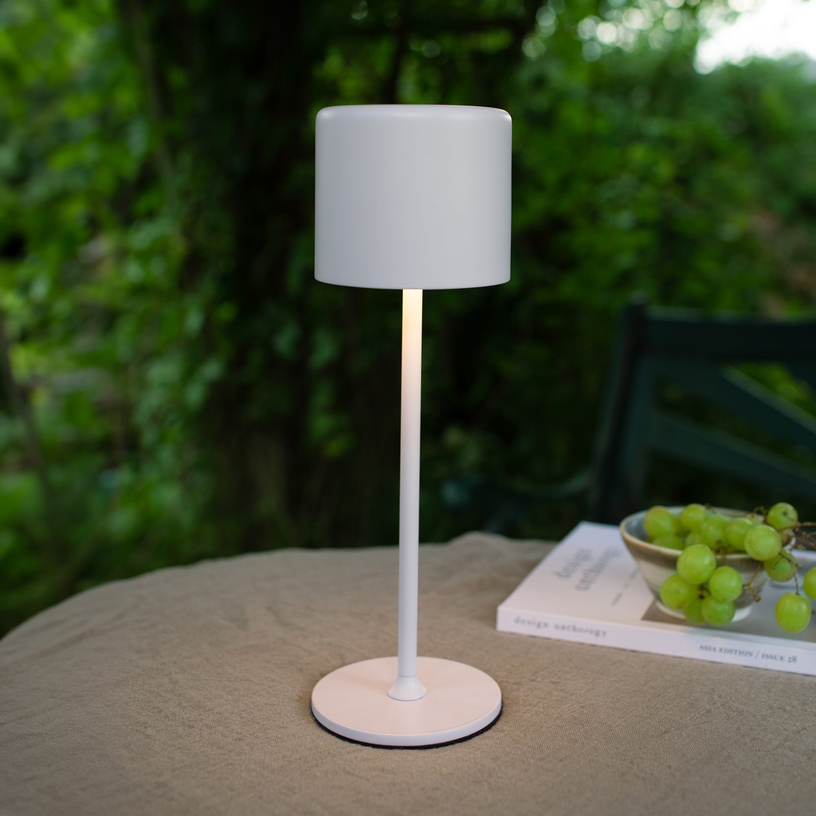 Filo Portable Candeeiro de Mesa IP44 Matt White - Markslöjd