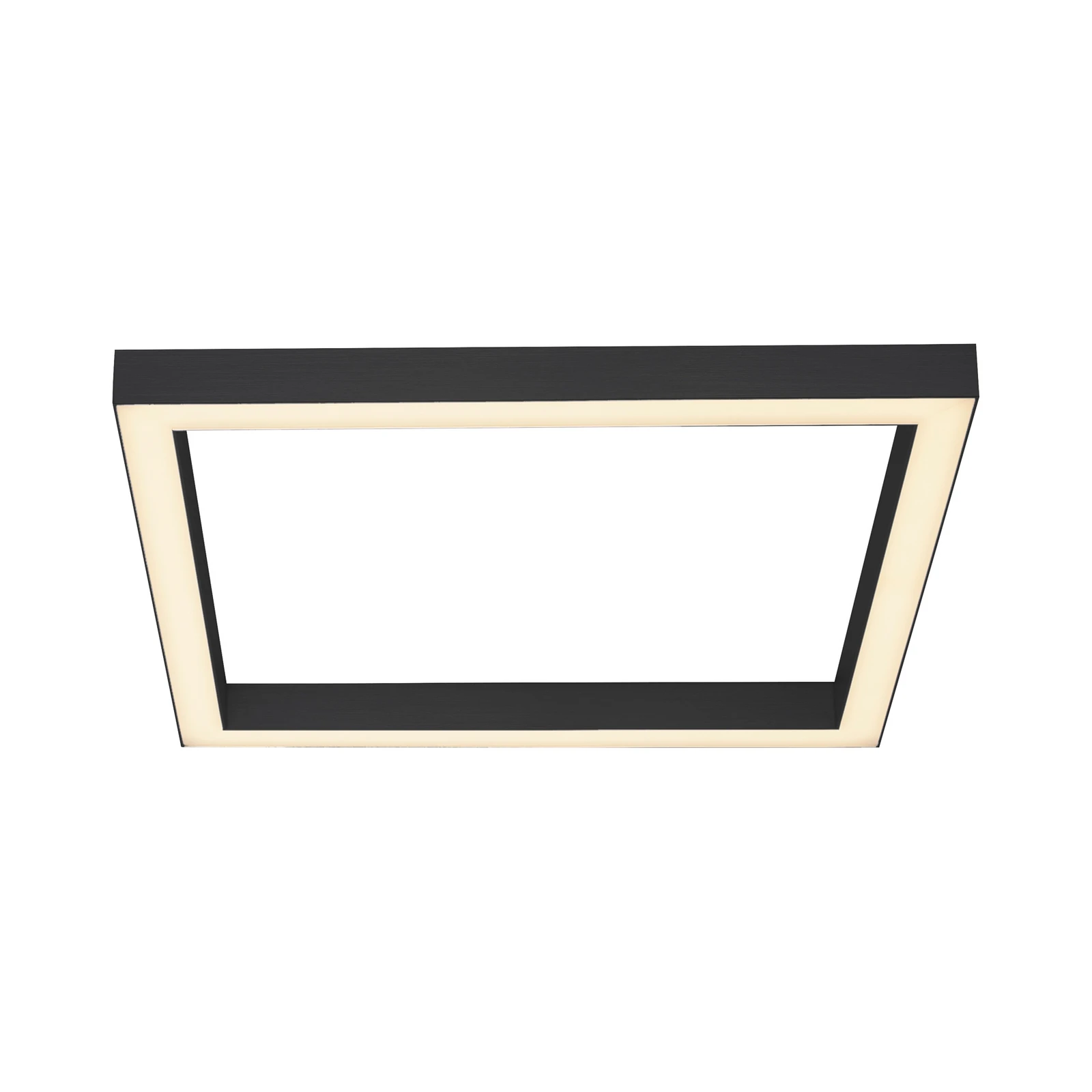 LED mennyezeti lámpa PURE Lines, 55x55 cm, antracit, CCT, távirányítós