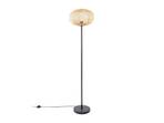 Solvira Podna lampa Bamboo/Crna - Lindby