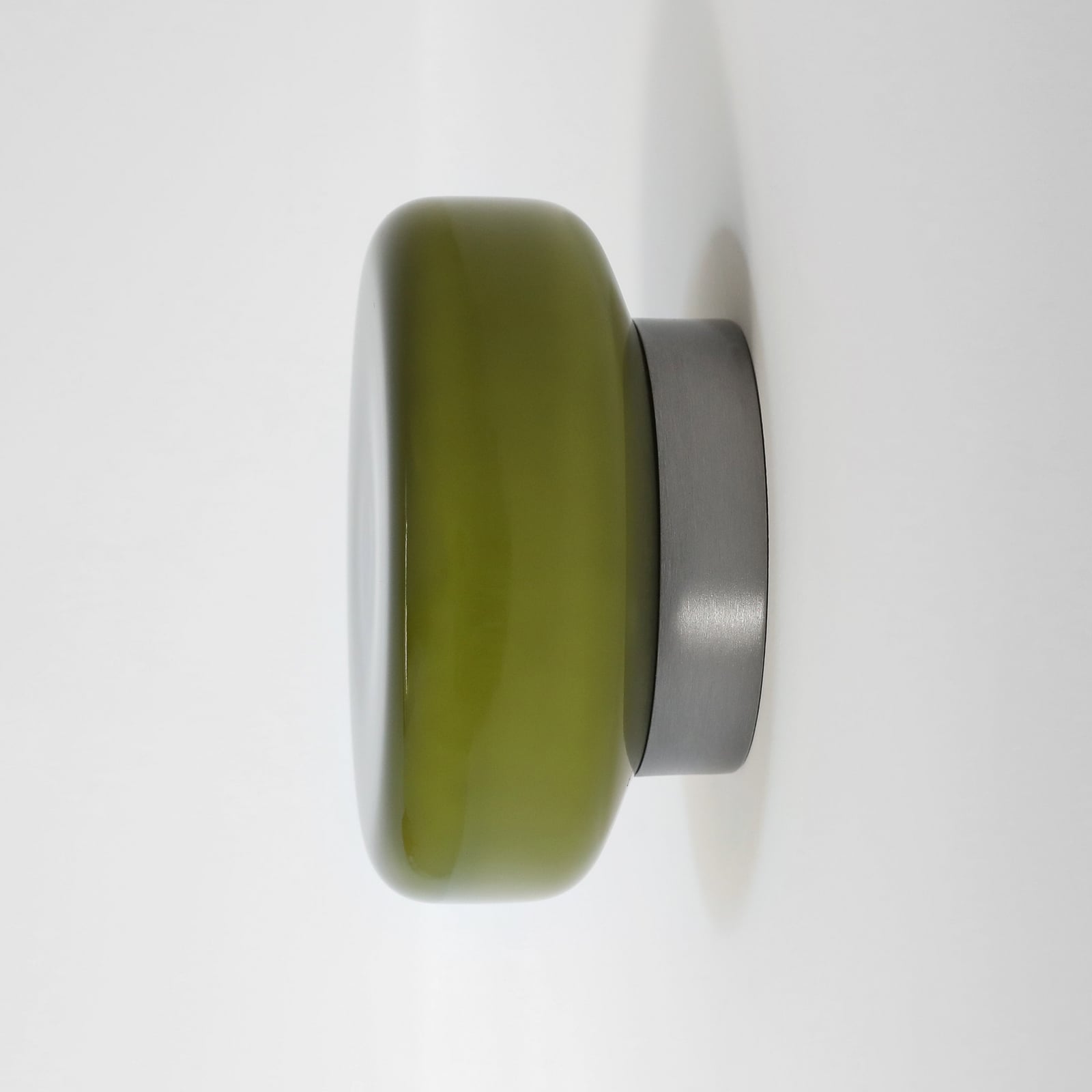 BonBon zidna svjetiljka, zelena, Ø 16 cm, staklo - Aldex