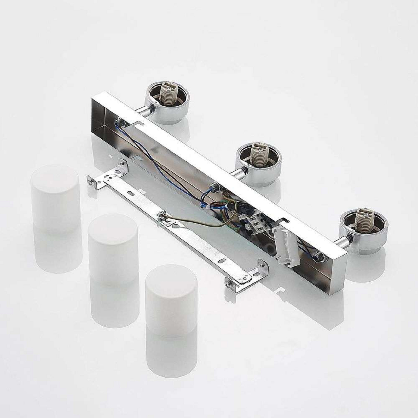 Alimari Deckenleuchte Chrome - Lindby