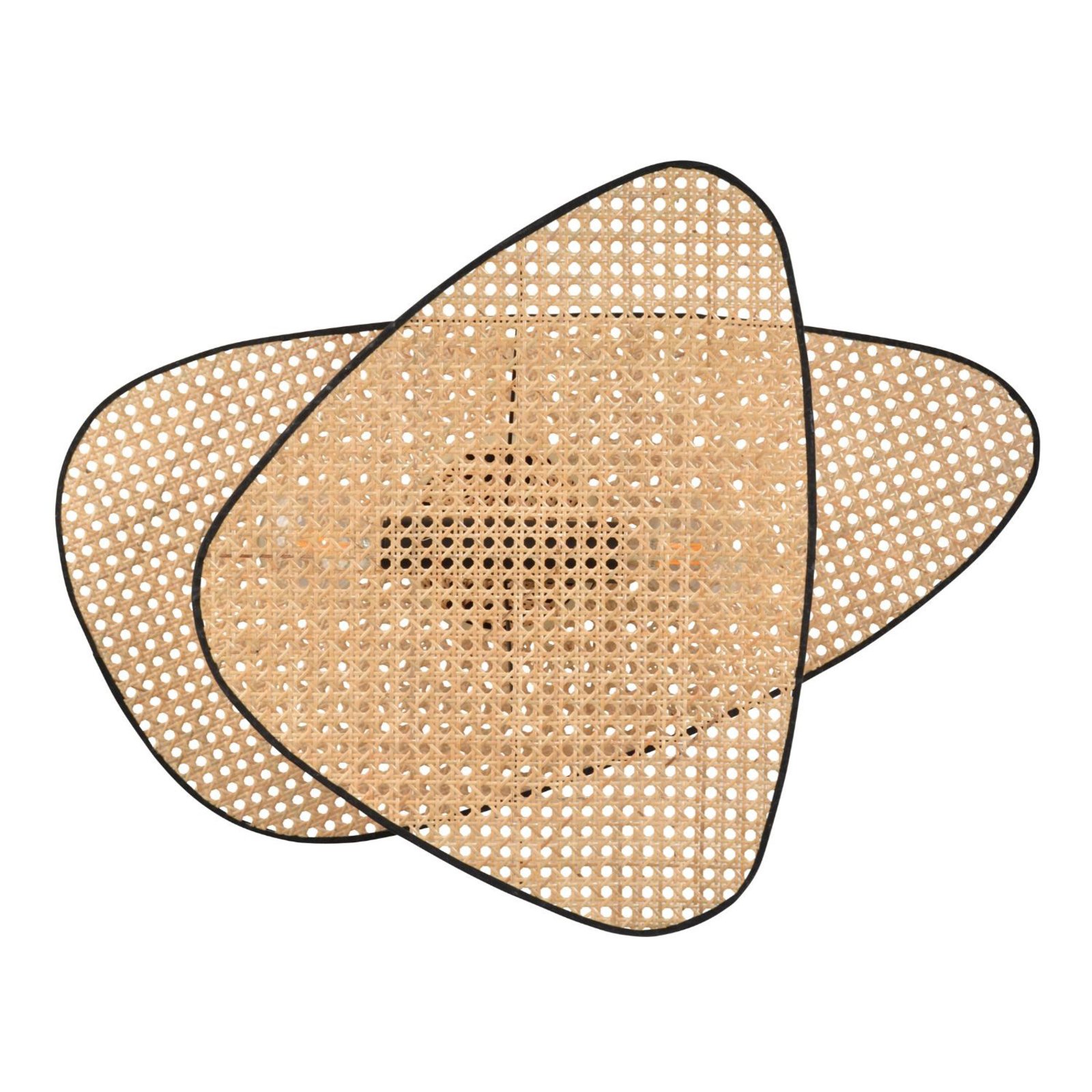 Wandleuchte Screen, 77 cm hoch, natur, Rattan - MARKET SET Wandleuchte Screen, 77 cm hoch, natur, Rattan - MARKET SET