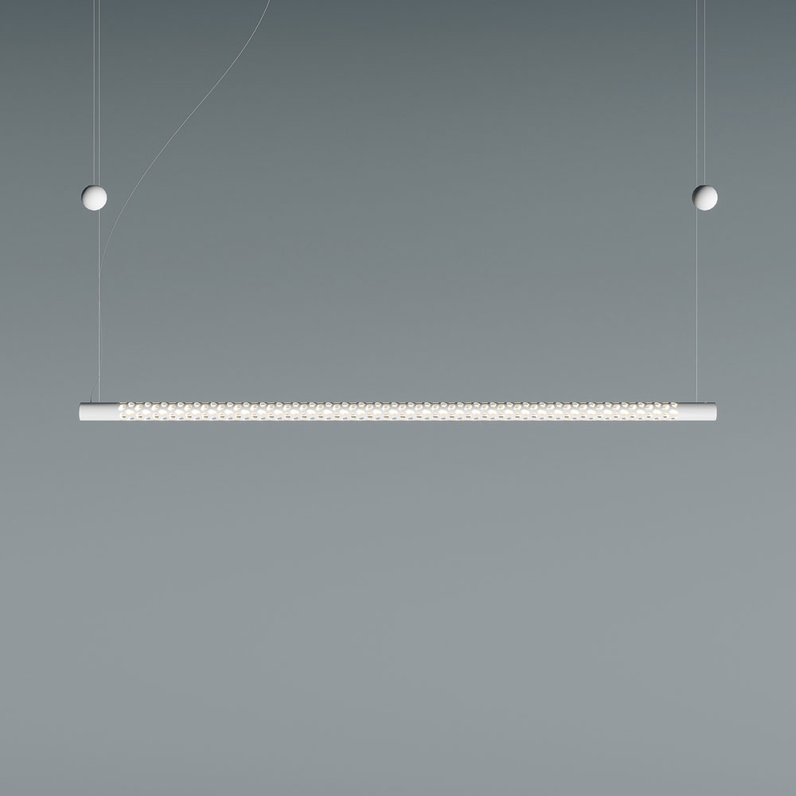 Rotaliana Squiggle H8 LED hanging lamp white 140cm
