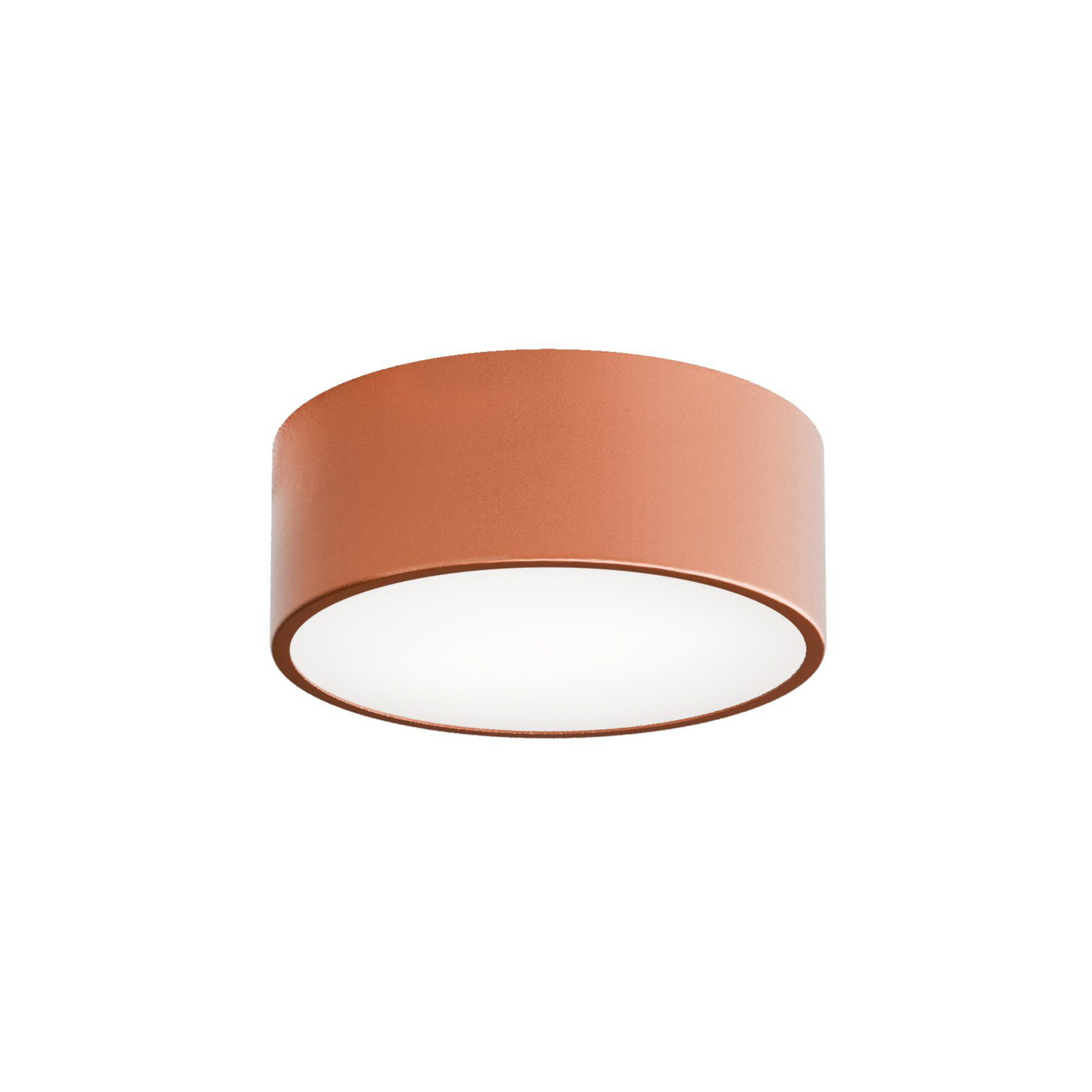 Deckenleuchte Cleo, Ø 20 cm, IP54, kupferfarben, Metall, E27