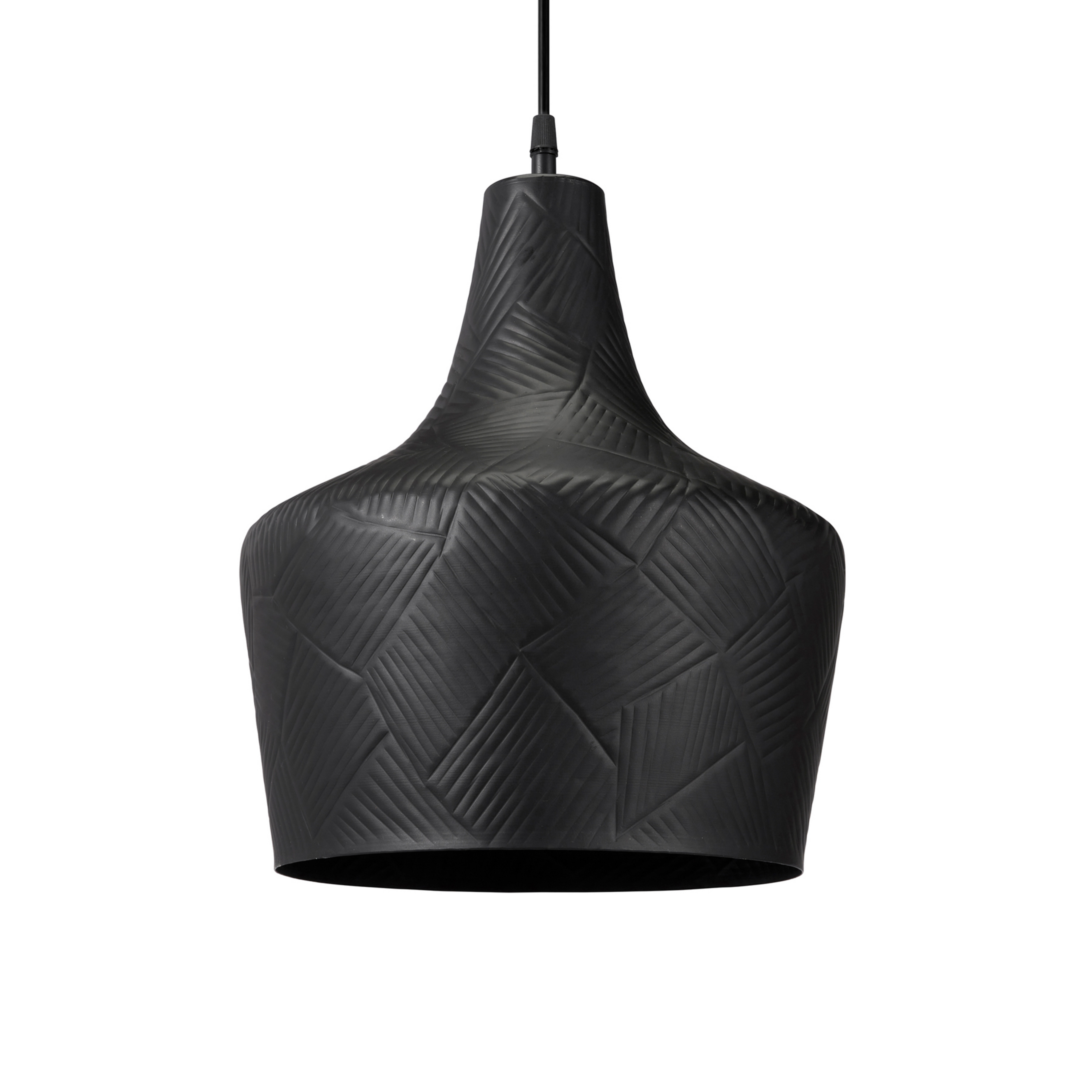 PR Home Ribble függőlámpa matt fekete Ø 25cm
