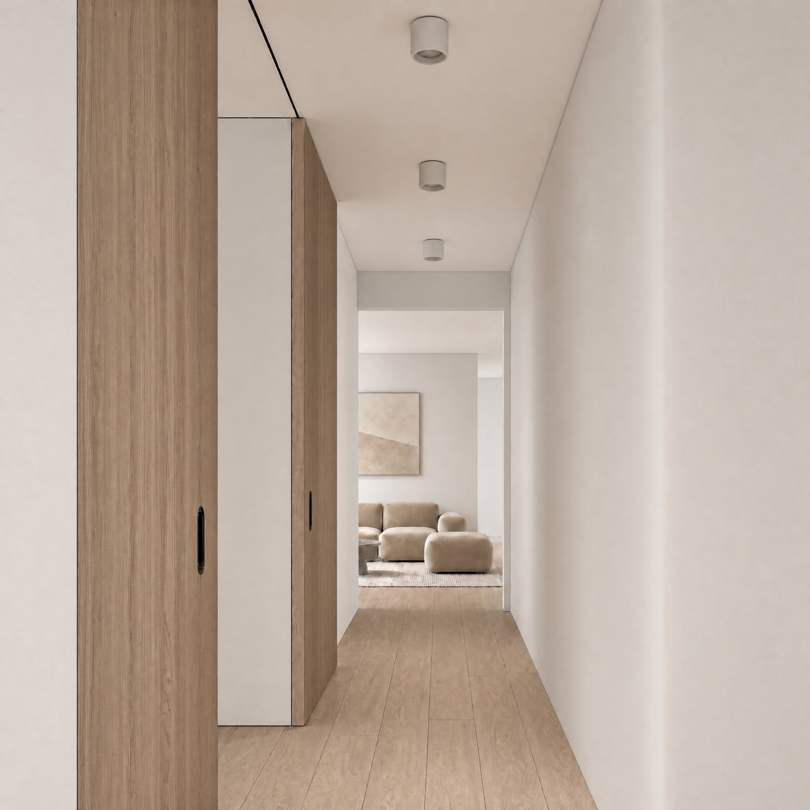 LED downlight Fallon 3-step-dim, fehér/acél LED downlight Fallon 3-step-dim, fehér/acél