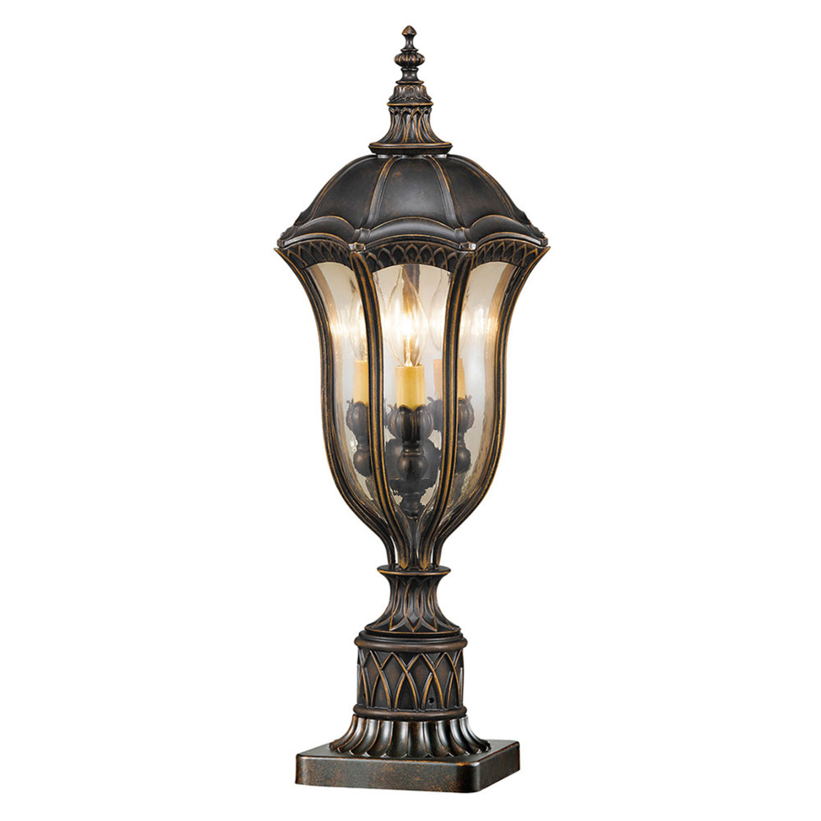 Baton Rouge pillar light, antique