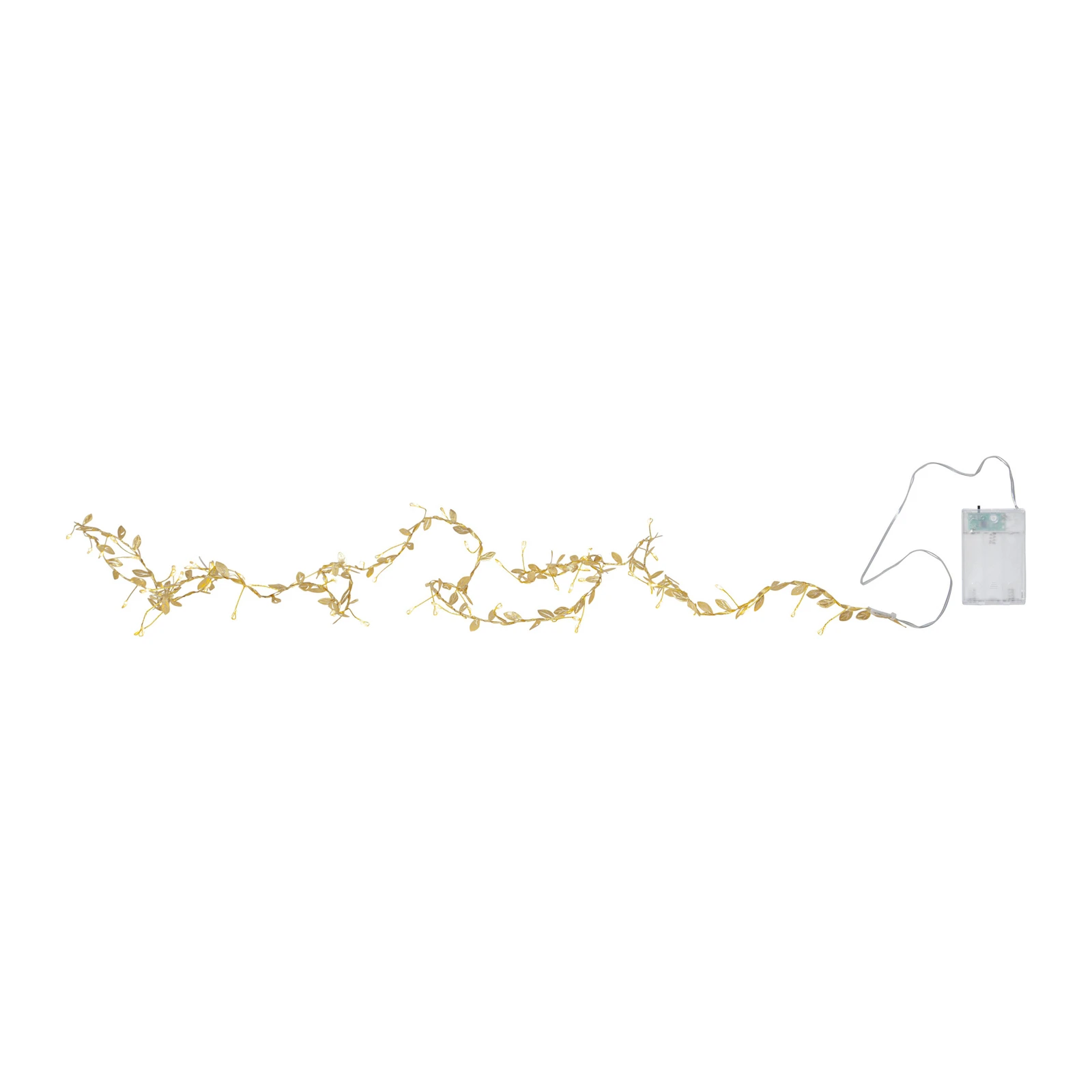 Winny LED bajkovita svjetla, zlatna, plastična, 200 cm, baterija