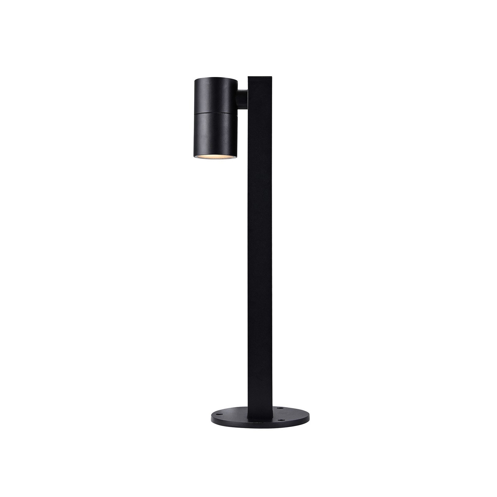 Pillar light Tin 50, black, aluminium, IP44, GU10