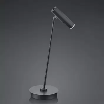 Lampe de table LED Luis, dimmable 3 niveaux, bleue