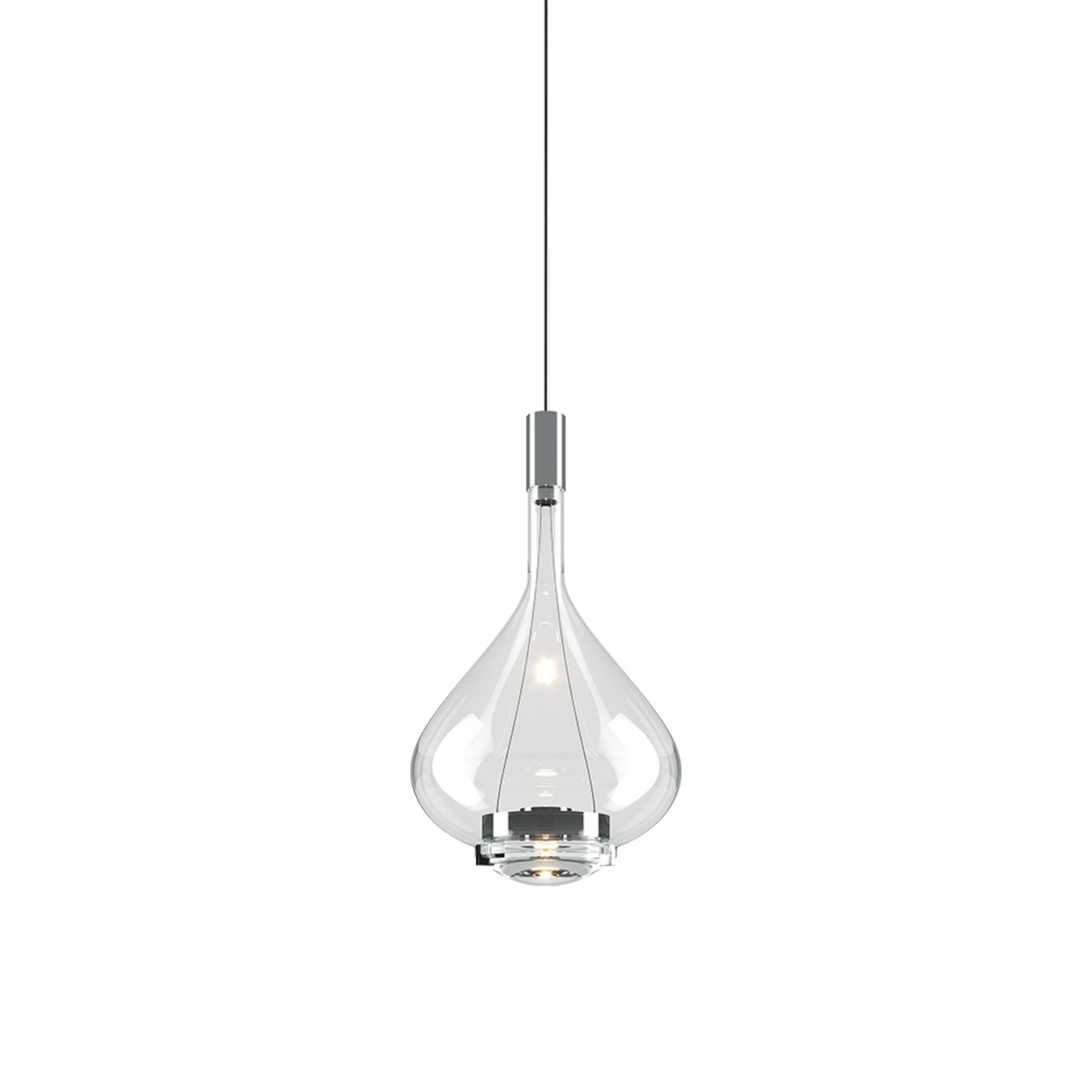 Sky-Fall SO1 Pendelleuchte Medium Klarglas - Lodes