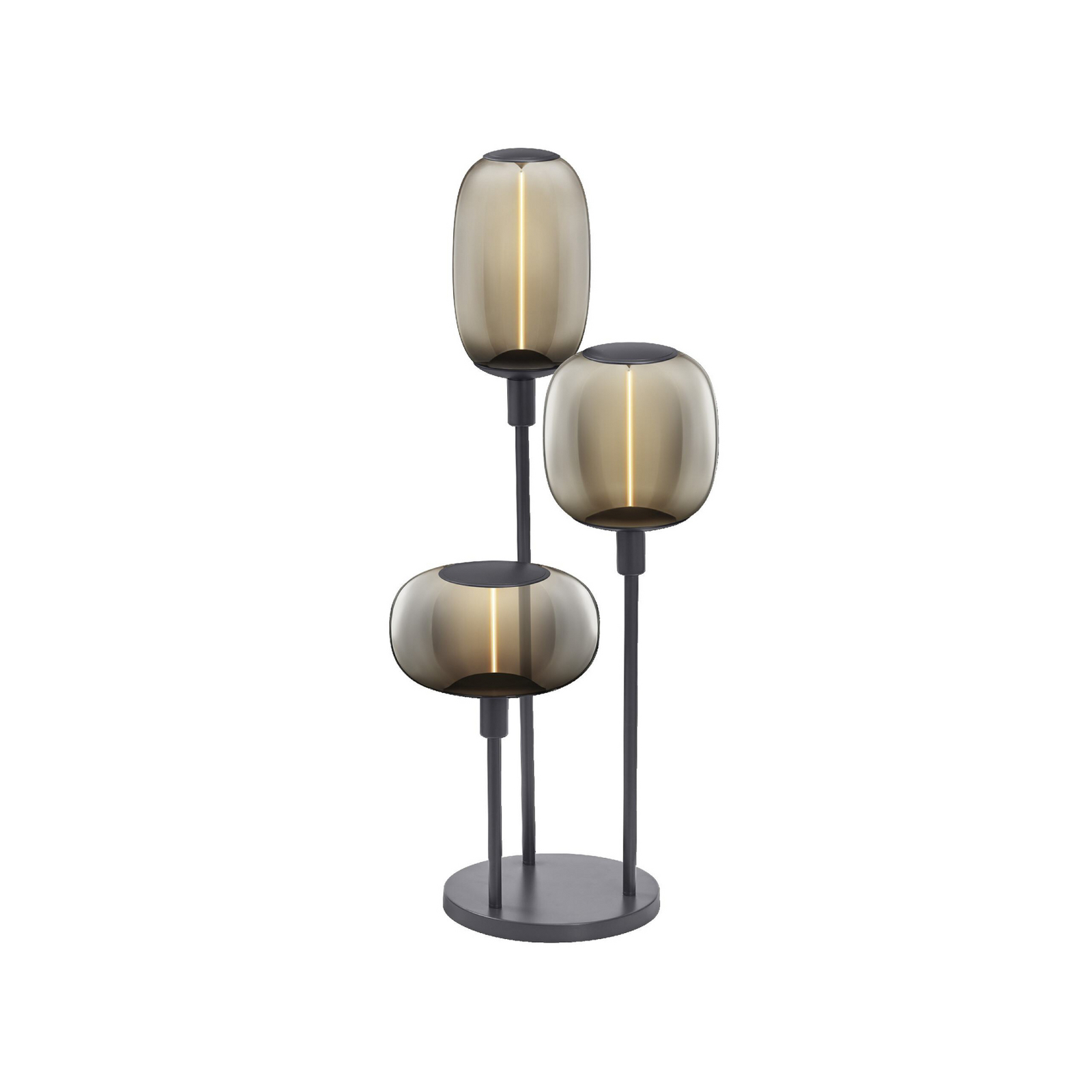 OSRAM Stehlampe DECOR STICK, dunkelgrau, Höhe 78 cm, 3 x E27