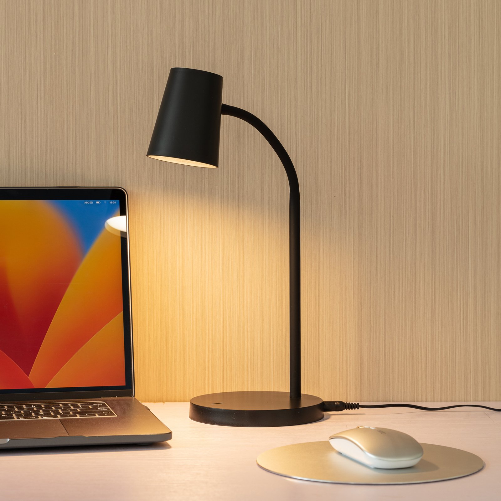 Ailina LED Table Lamp Black - Lindby