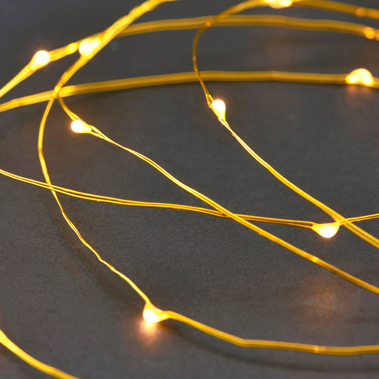 Light String 10m Brass 80 - House Doctor