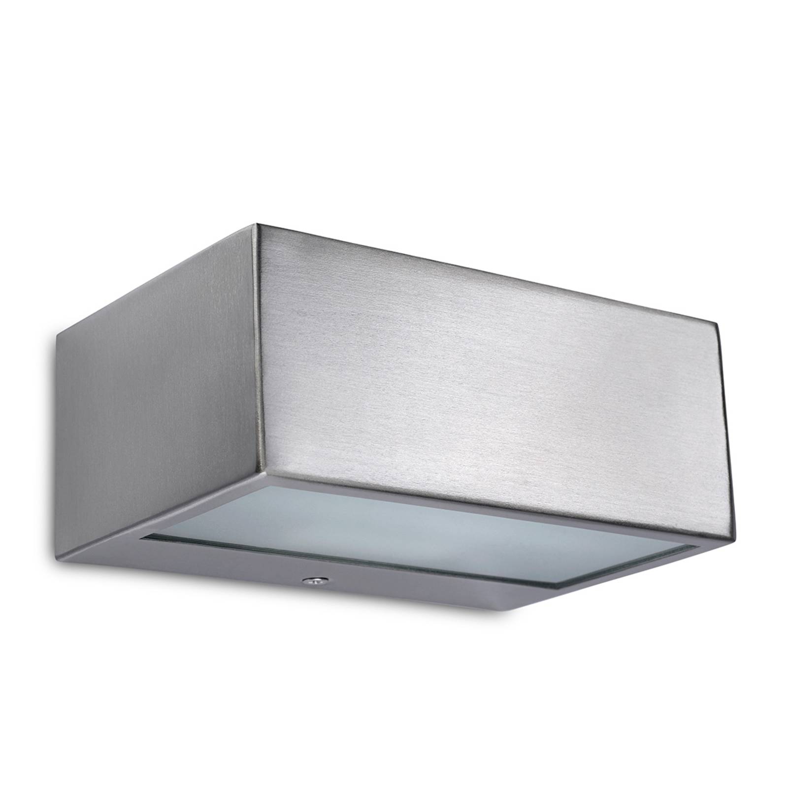 LEDS-C4 Lighting Edelstahl Rechteck Led Outdoor Wandleuchte